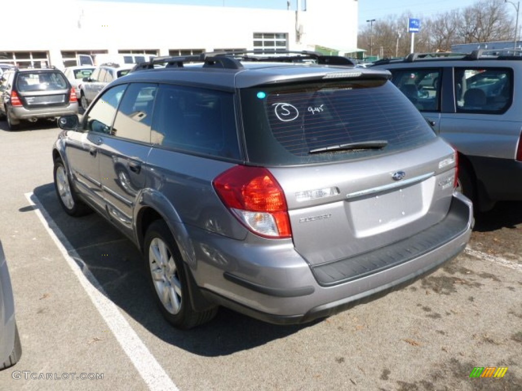 2009 Outback 2.5i Special Edition Wagon - Quartz Silver Metallic / Off Black photo #3