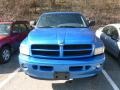 2001 Intense Blue Pearl Dodge Ram 1500 Sport Club Cab 4x4  photo #2