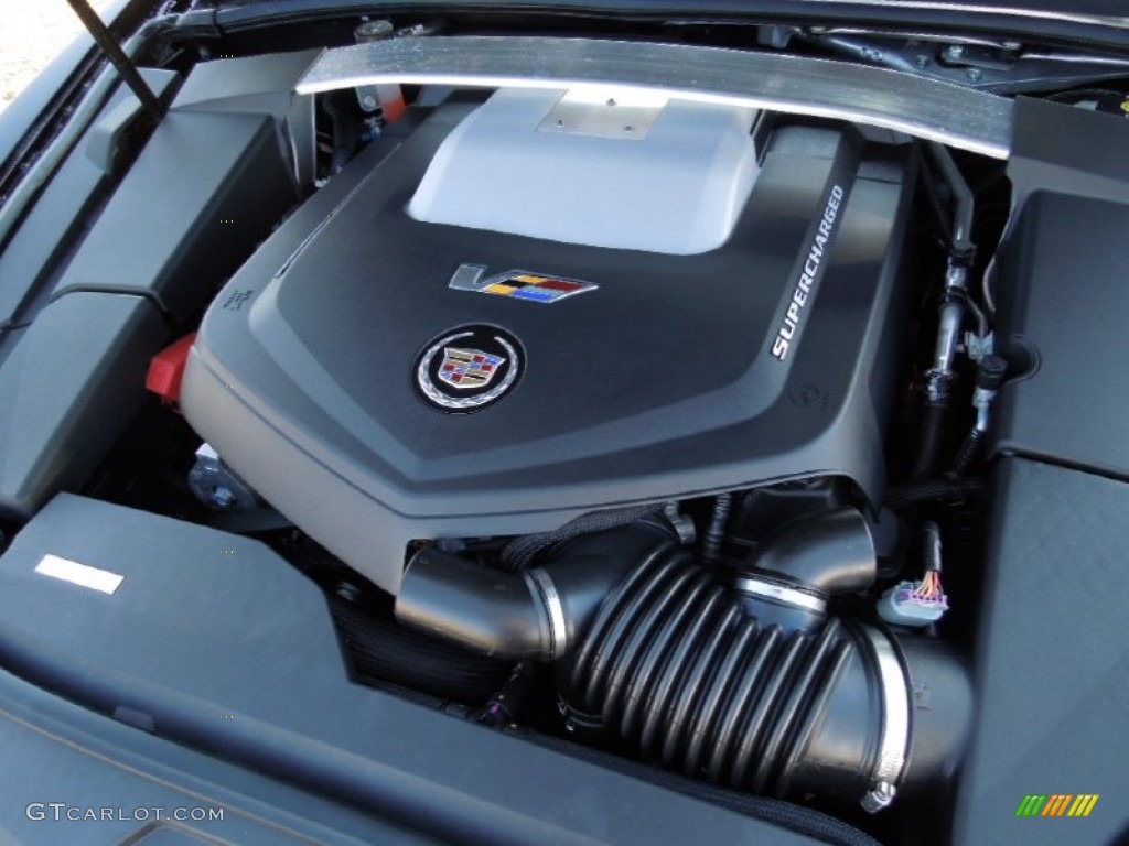 2012 Cadillac CTS -V Sedan 6.2 Liter Eaton Supercharged OHV 16-Valve V8 Engine Photo #61281947