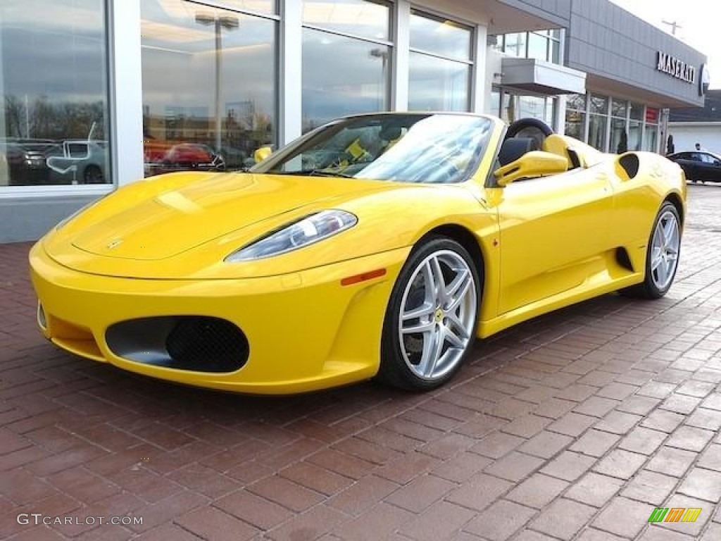 Giallo Modena (Yellow) 2006 Ferrari F430 Spider F1 Exterior Photo #61283018