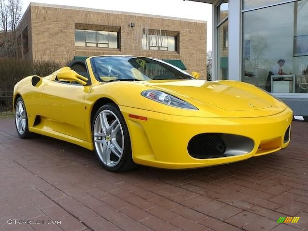 Giallo Modena (Yellow) 2006 Ferrari F430 Spider F1 Exterior Photo #61283054