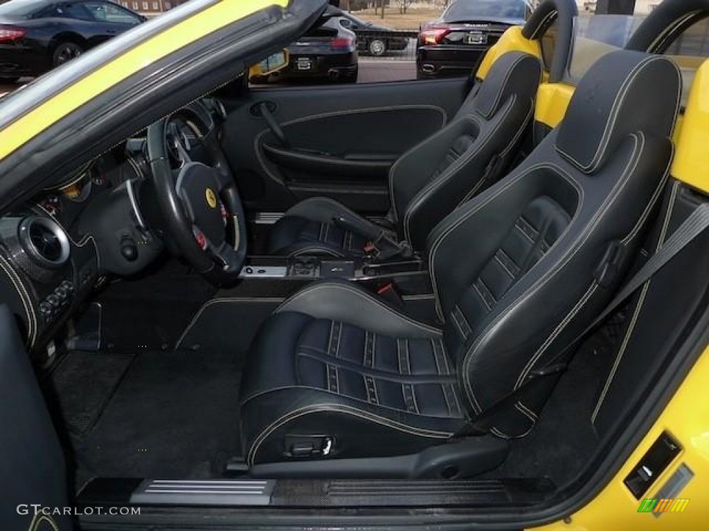Nero (Black) Interior 2006 Ferrari F430 Spider F1 Photo #61283132