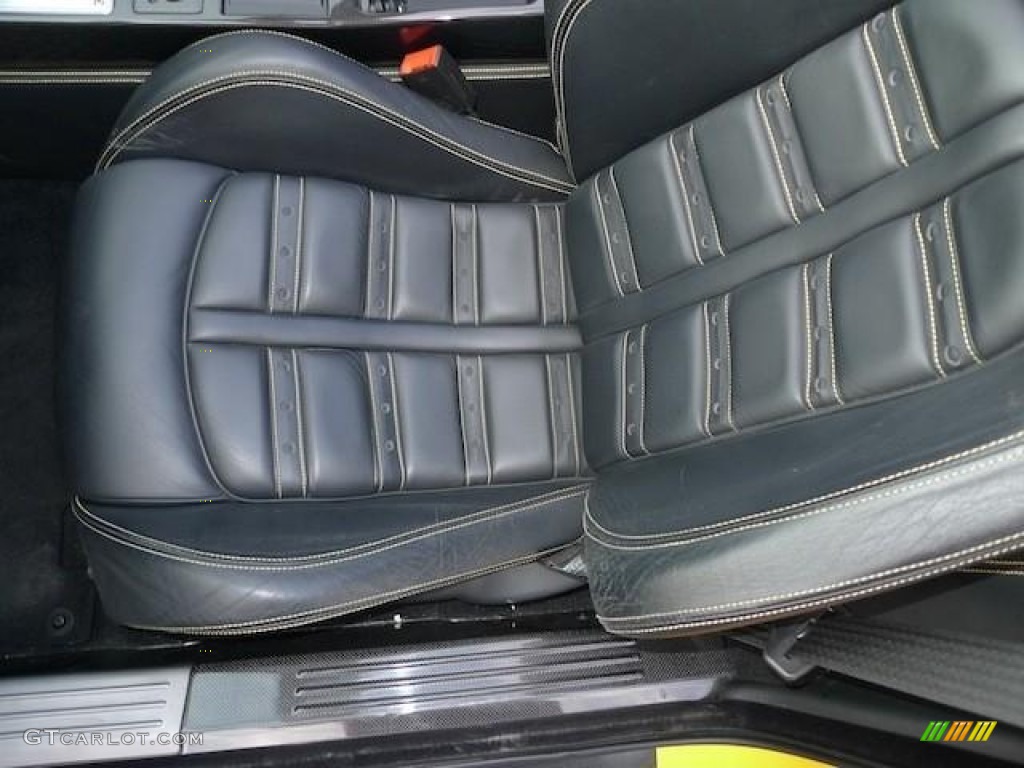 Nero (Black) Interior 2006 Ferrari F430 Spider F1 Photo #61283150