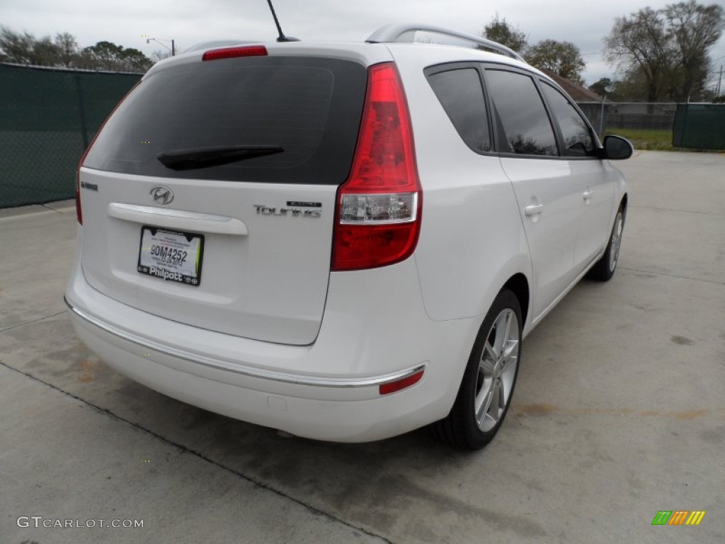 2012 Elantra SE Touring - Shimmering White / Beige photo #3