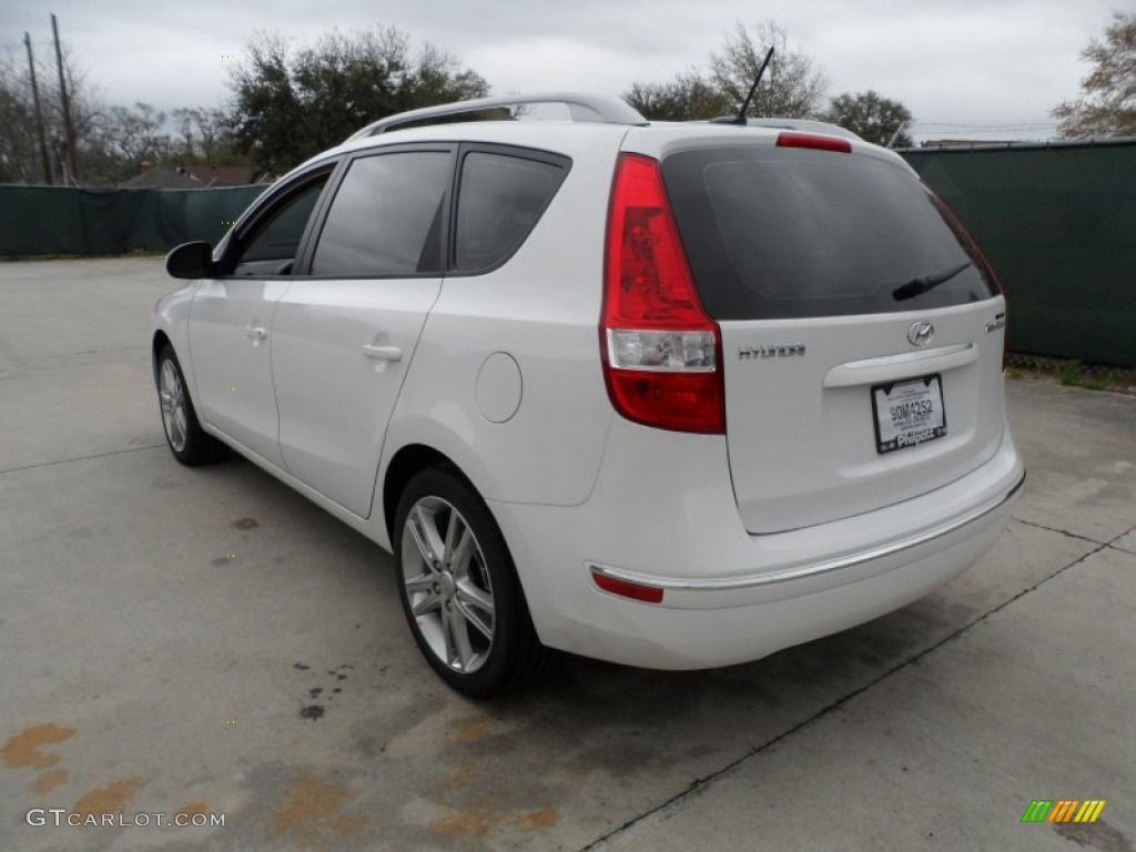 2012 Elantra SE Touring - Shimmering White / Beige photo #5