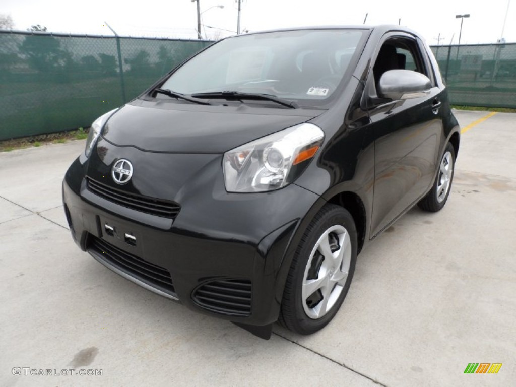 Black Sand Pearl 2012 Scion iQ Standard iQ Model Exterior Photo #61284314