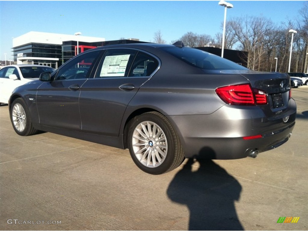 Space Gray Metallic 2012 BMW 5 Series 535i xDrive Sedan Exterior Photo #61284626