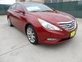 2012 Sparkling Ruby Red Hyundai Sonata Limited 2.0T  photo #1