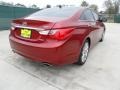 2012 Sparkling Ruby Red Hyundai Sonata Limited 2.0T  photo #3