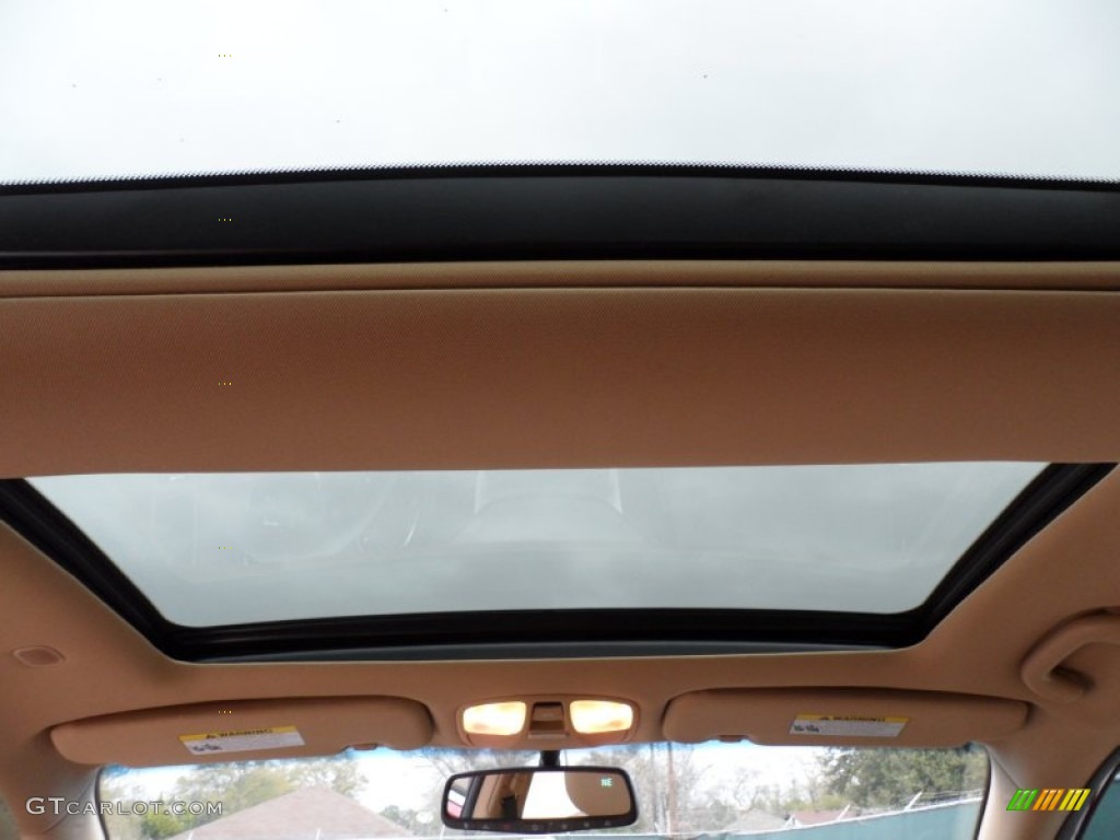 2012 Sonata Limited 2.0T - Sparkling Ruby Red / Camel photo #28