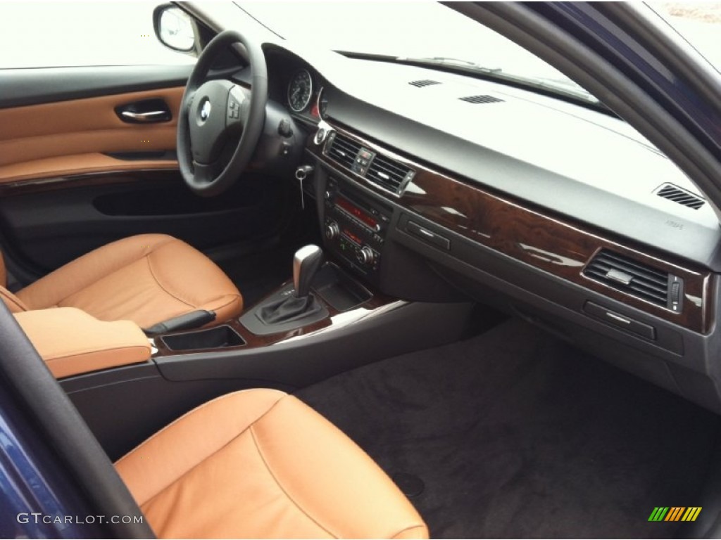 2011 3 Series 328i xDrive Sedan - Deep Sea Blue Metallic / Saddle Brown Dakota Leather photo #3