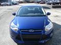 2012 Sonic Blue Metallic Ford Focus SE Sedan  photo #3