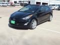 2012 Black Noir Pearl Hyundai Elantra Limited  photo #7