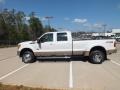 2012 White Platinum Metallic Tri-Coat Ford F350 Super Duty King Ranch Crew Cab 4x4 Dually  photo #6