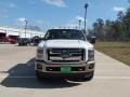 2012 White Platinum Metallic Tri-Coat Ford F350 Super Duty King Ranch Crew Cab 4x4 Dually  photo #8