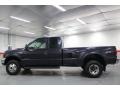 2000 Deep Wedgewood Blue Metallic Ford F350 Super Duty XLT Extended Cab 4x4 Dually  photo #16