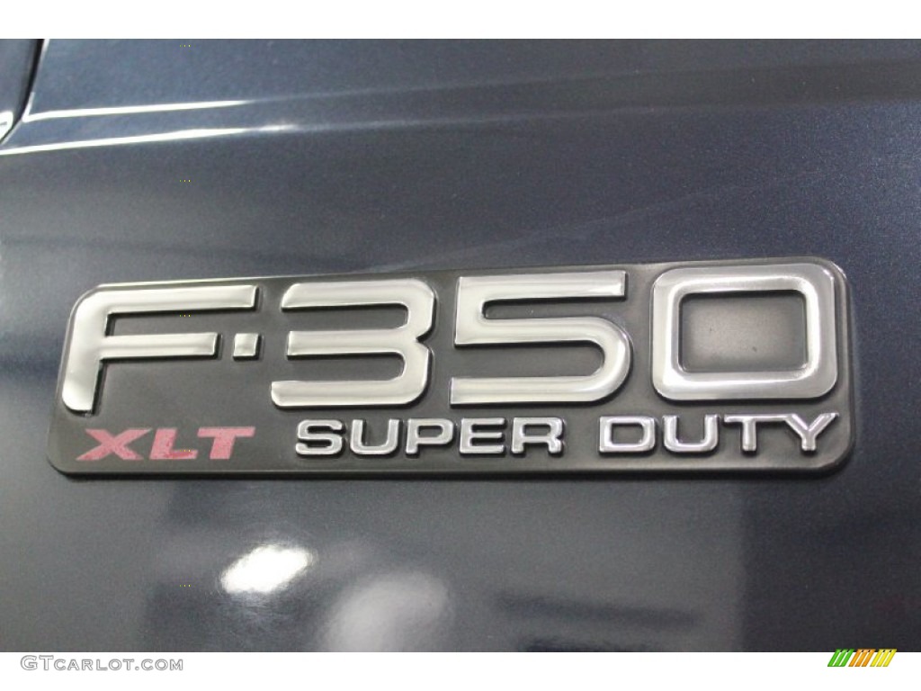 2000 F350 Super Duty XLT Extended Cab 4x4 Dually - Deep Wedgewood Blue Metallic / Medium Graphite photo #37
