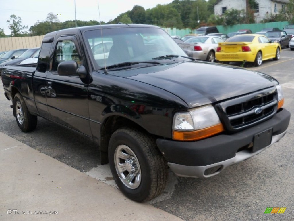 2000 Ranger XL SuperCab - Black / Medium Graphite photo #2