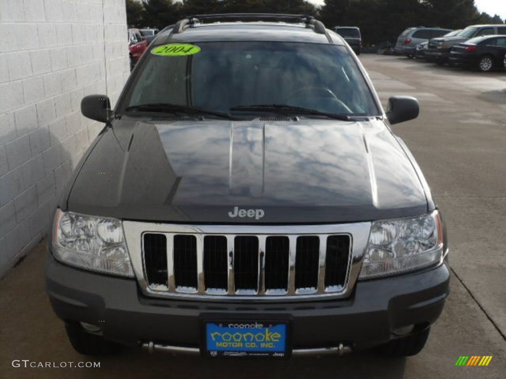 2004 Grand Cherokee Overland 4x4 - Graphite Metallic / Dark Slate Gray photo #3