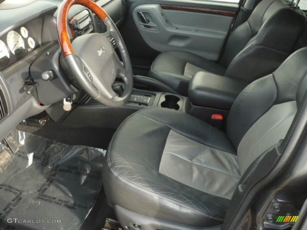 2004 Grand Cherokee Overland 4x4 - Graphite Metallic / Dark Slate Gray photo #5