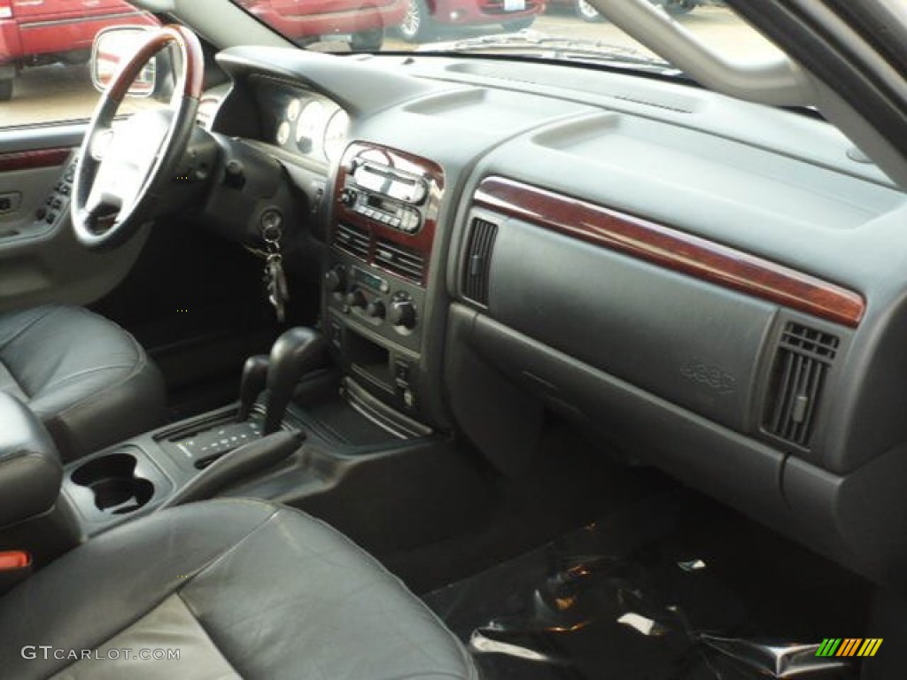 2004 Grand Cherokee Overland 4x4 - Graphite Metallic / Dark Slate Gray photo #6