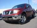 2008 Red Brawn Nissan Frontier SE Crew Cab  photo #1