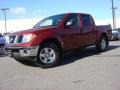 2008 Red Brawn Nissan Frontier SE Crew Cab  photo #2