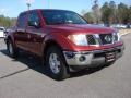 2008 Red Brawn Nissan Frontier SE Crew Cab  photo #7