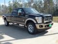 2012 Tuxedo Black Metallic Ford F350 Super Duty King Ranch Crew Cab 4x4  photo #1