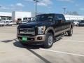 2012 Tuxedo Black Metallic Ford F350 Super Duty King Ranch Crew Cab 4x4  photo #7