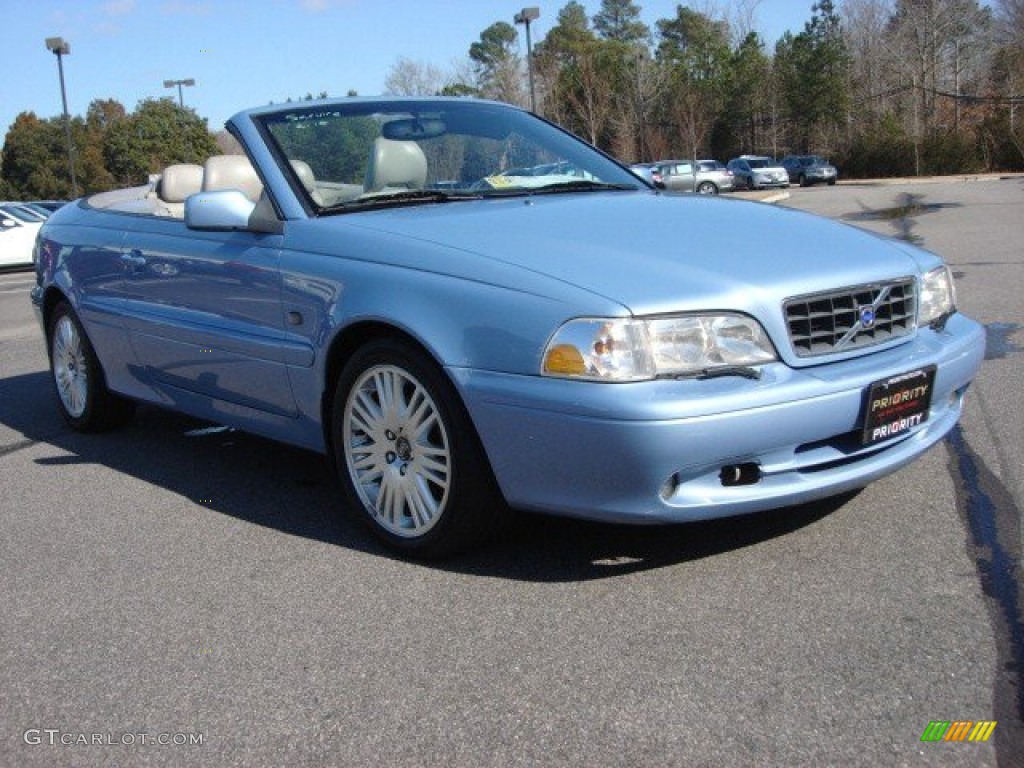 2004 C70 Low Pressure Turbo - Sky Blue Metallic / Silver photo #8