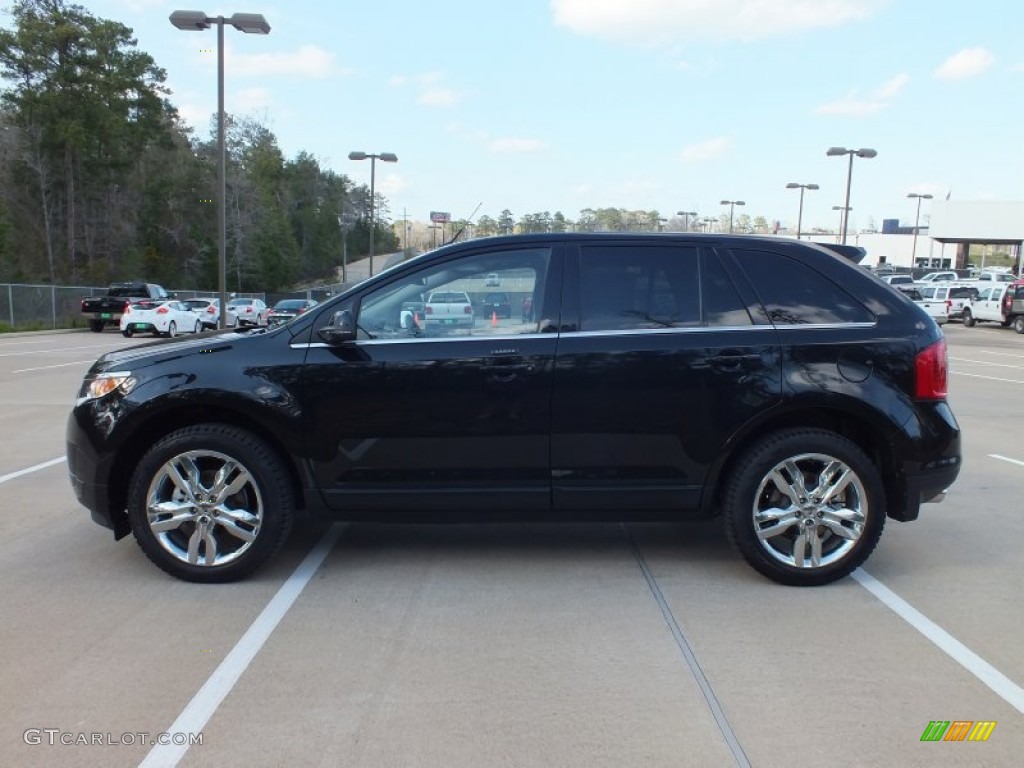 2012 Edge Limited - Tuxedo Black Metallic / Charcoal Black photo #6