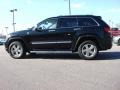 2011 Brilliant Black Crystal Pearl Jeep Grand Cherokee Overland 4x4  photo #3