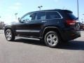 2011 Brilliant Black Crystal Pearl Jeep Grand Cherokee Overland 4x4  photo #4