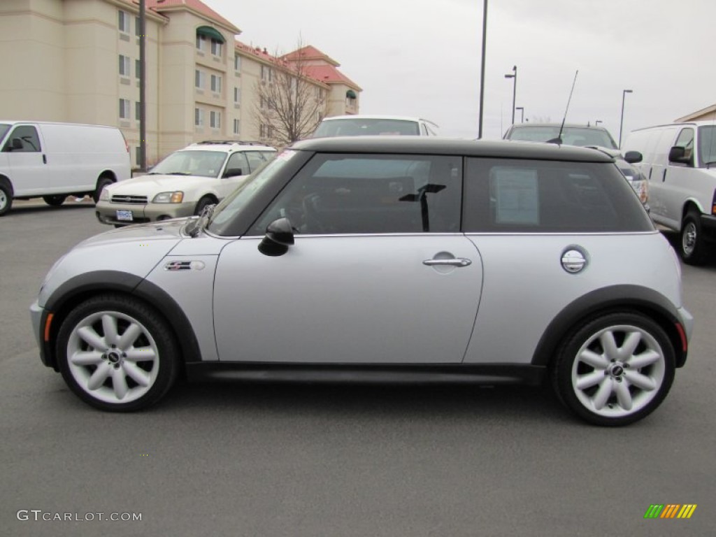 Pure Silver Metallic 2005 Mini Cooper S Hardtop Exterior Photo #61294401