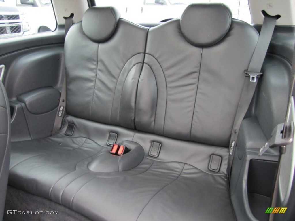 Panther Black Interior 2005 Mini Cooper S Hardtop Photo #61294537