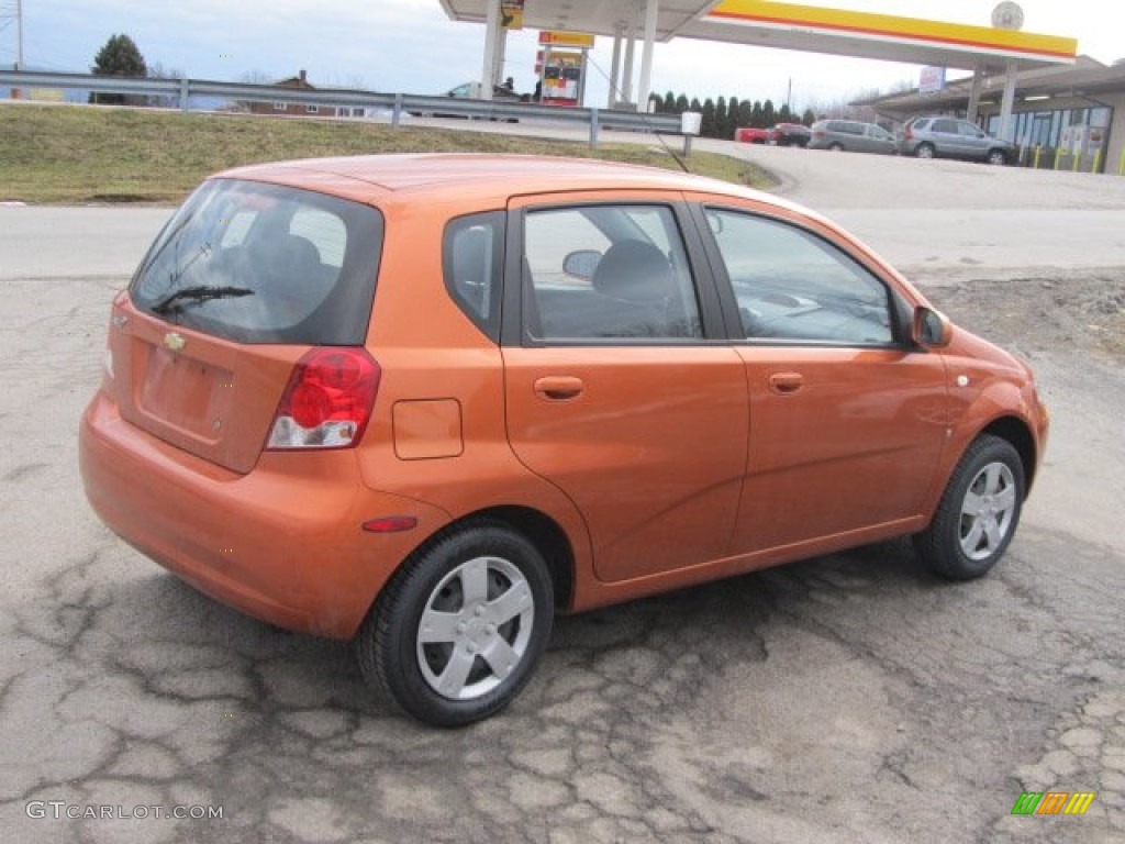 Spicy Orange Metallic 2008 Chevrolet Aveo Aveo5 LS Exterior Photo #61294623