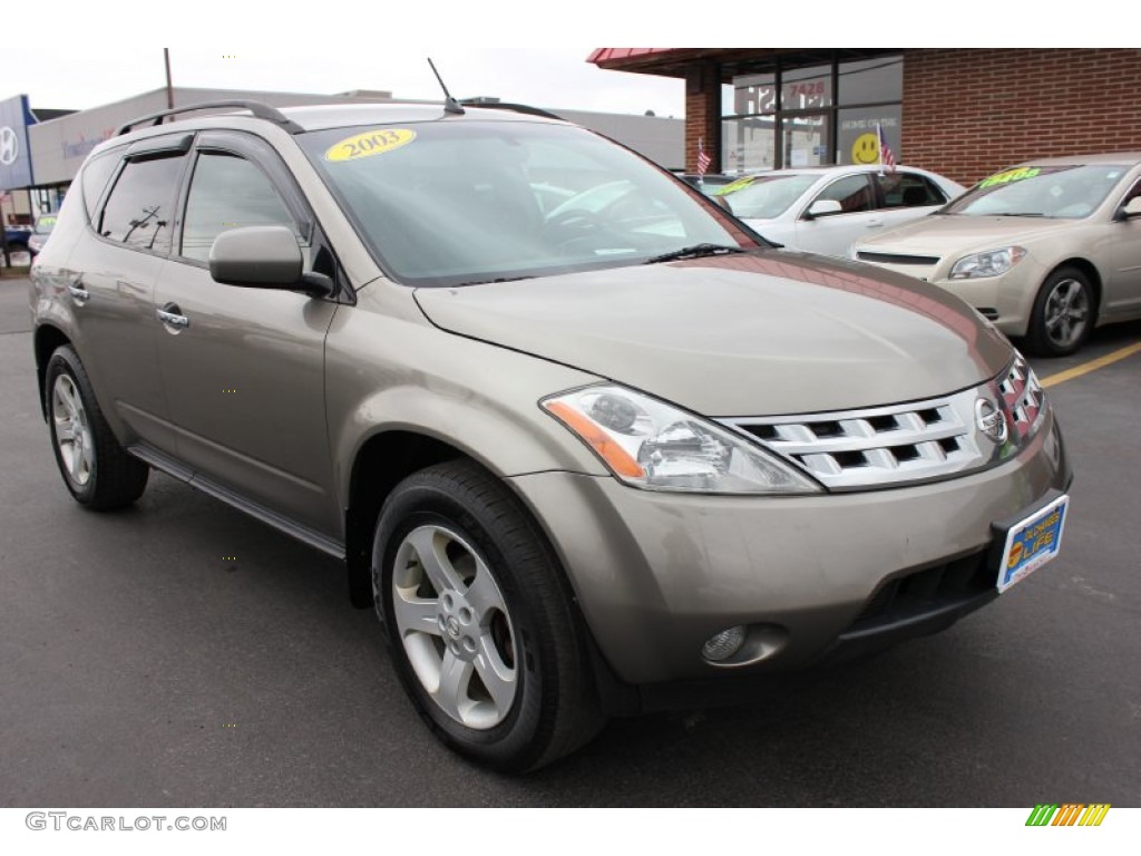 2003 Murano SL AWD - Polished Pewter Metallic / Charcoal photo #18