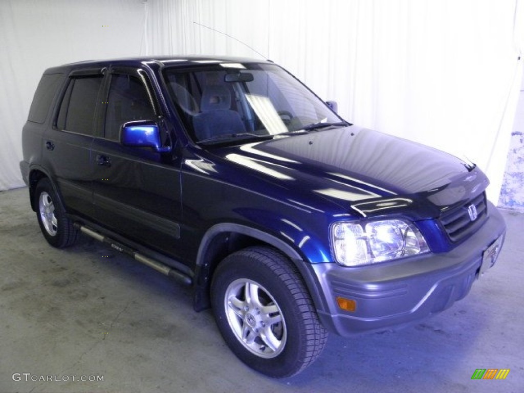 1998 CR-V EX 4WD - Supermarine Blue Pearl / Charcoal photo #1