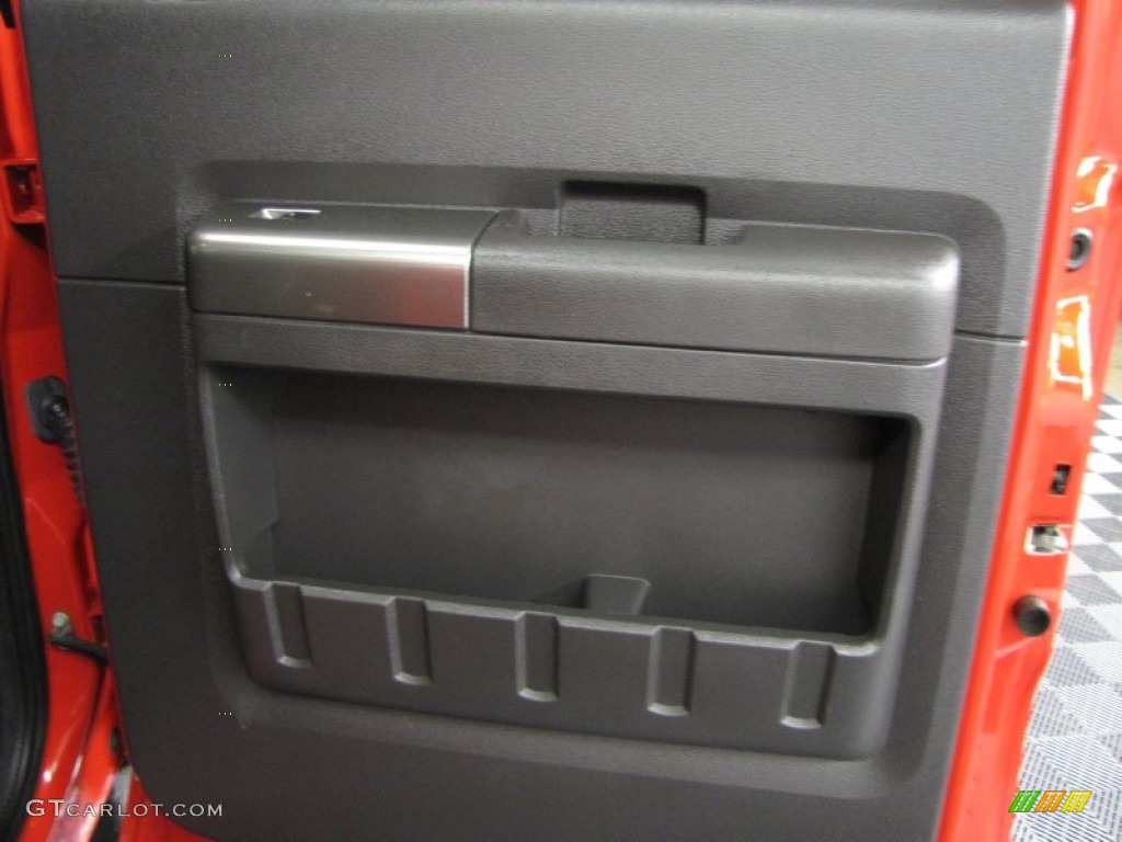 2008 F350 Super Duty FX4 Crew Cab 4x4 - Bright Red / Black photo #25