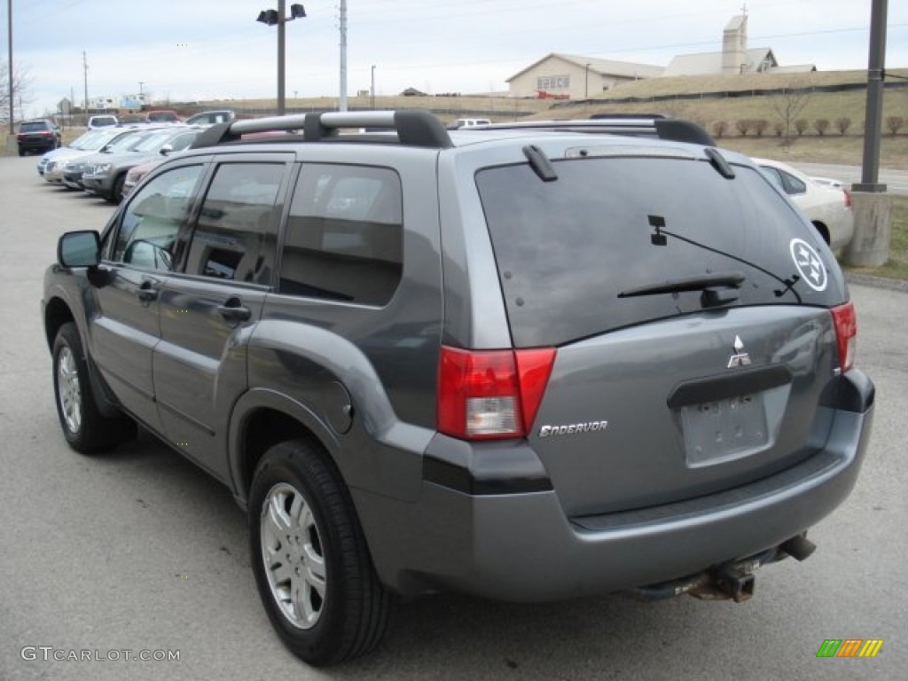 2004 Endeavor LS - Titanium Gray Pearl / Charcoal Gray photo #6