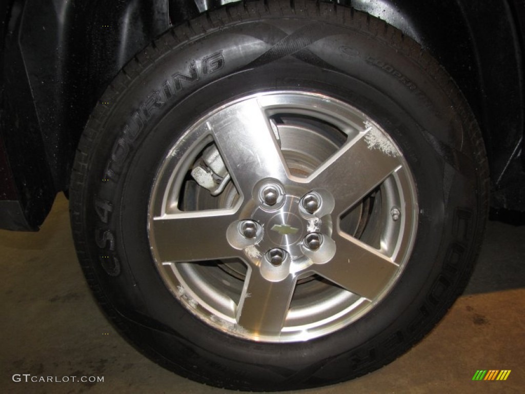 2007 Equinox LS AWD - Deep Ruby Metallic / Light Gray photo #12