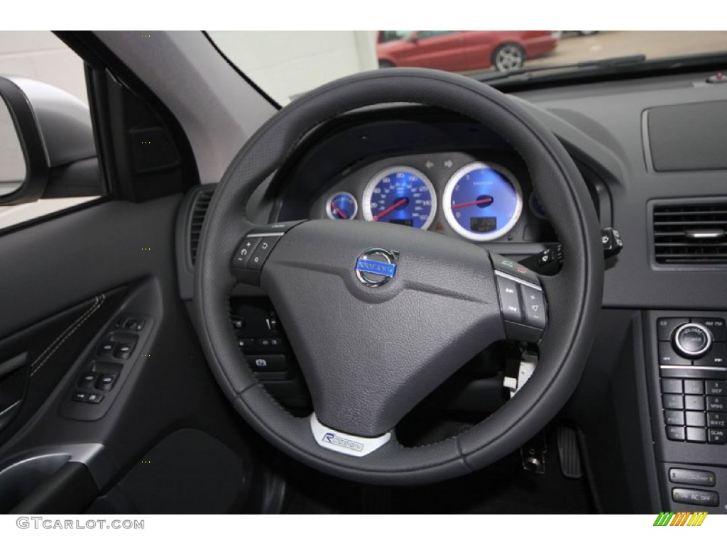 2013 Volvo XC90 3.2 R-Design R-Design Off Black Steering Wheel Photo #61298837