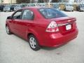 2010 Sport Red Chevrolet Aveo LT Sedan  photo #2