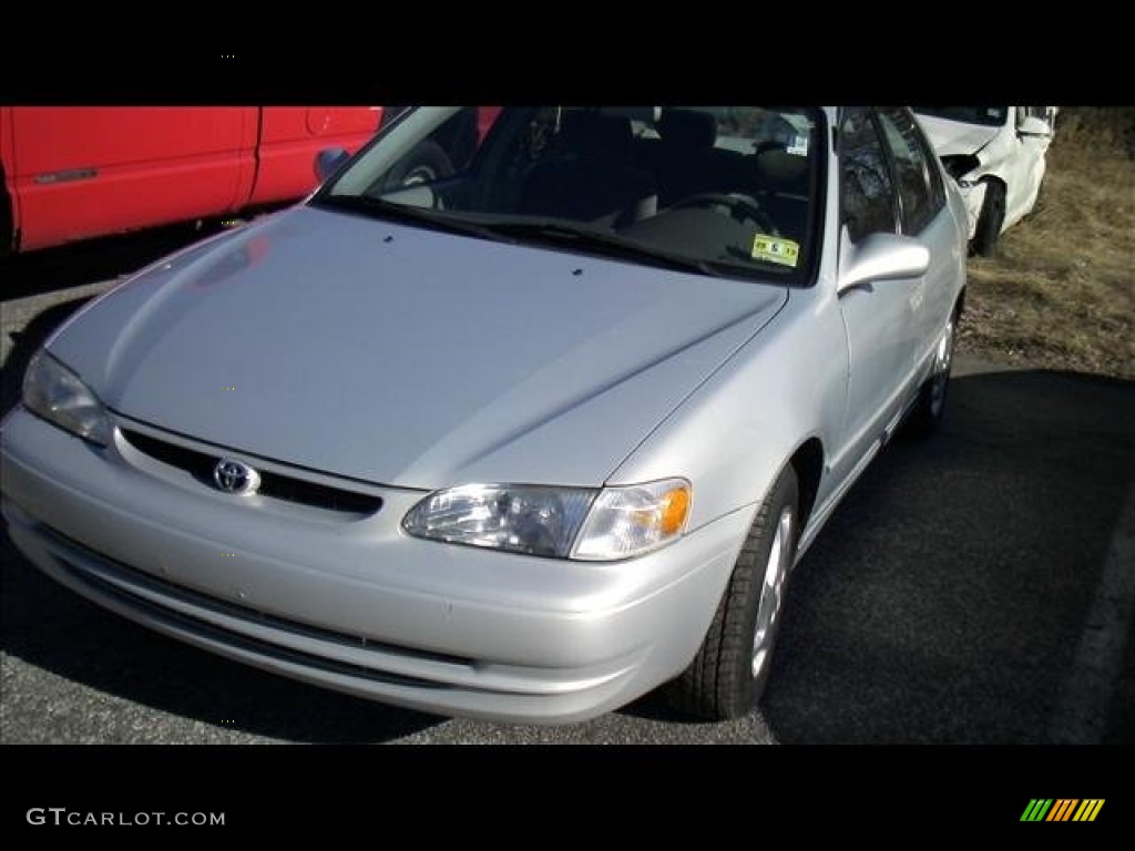 1999 Corolla LE - Silver Stream Opal / Light Charcoal photo #3