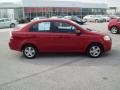 2010 Sport Red Chevrolet Aveo LT Sedan  photo #3