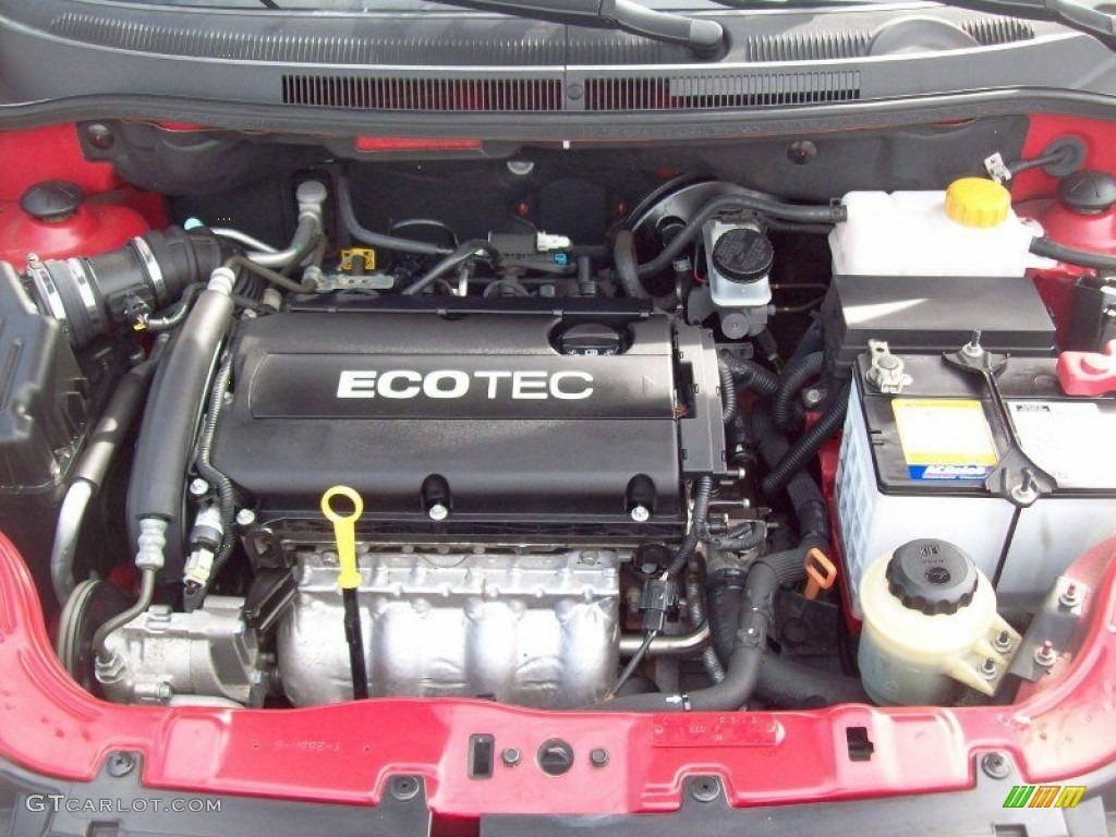 2010 Chevrolet Aveo LT Sedan 1.6 Liter DOHC 16-Valve VVT Ecotech 4 Cylinder Engine Photo #61299050
