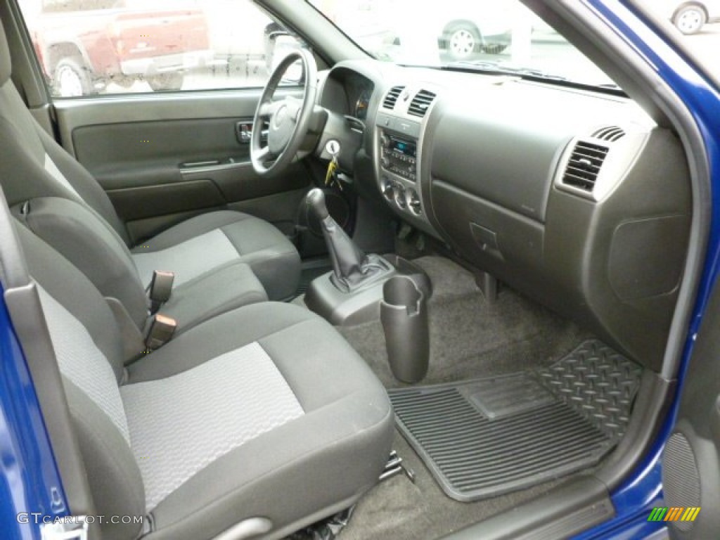Ebony Interior 2011 GMC Canyon SLE Regular Cab Photo #61299065