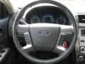 Charcoal Black 2010 Ford Fusion SEL Steering Wheel