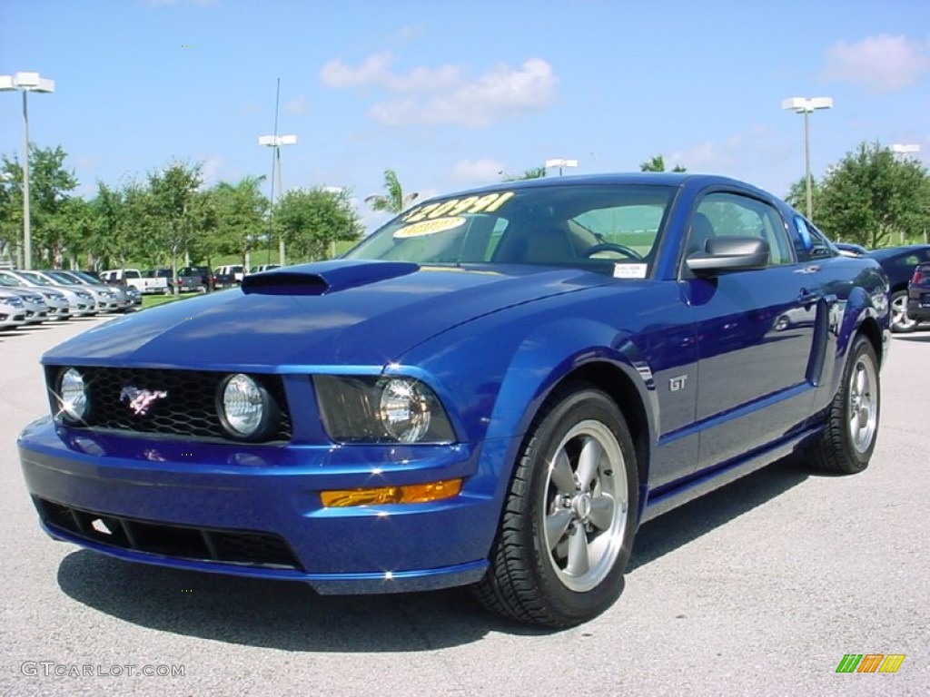 Vista Blue Metallic 2006 Ford Mustang GT Premium Coupe Exterior Photo #61299479